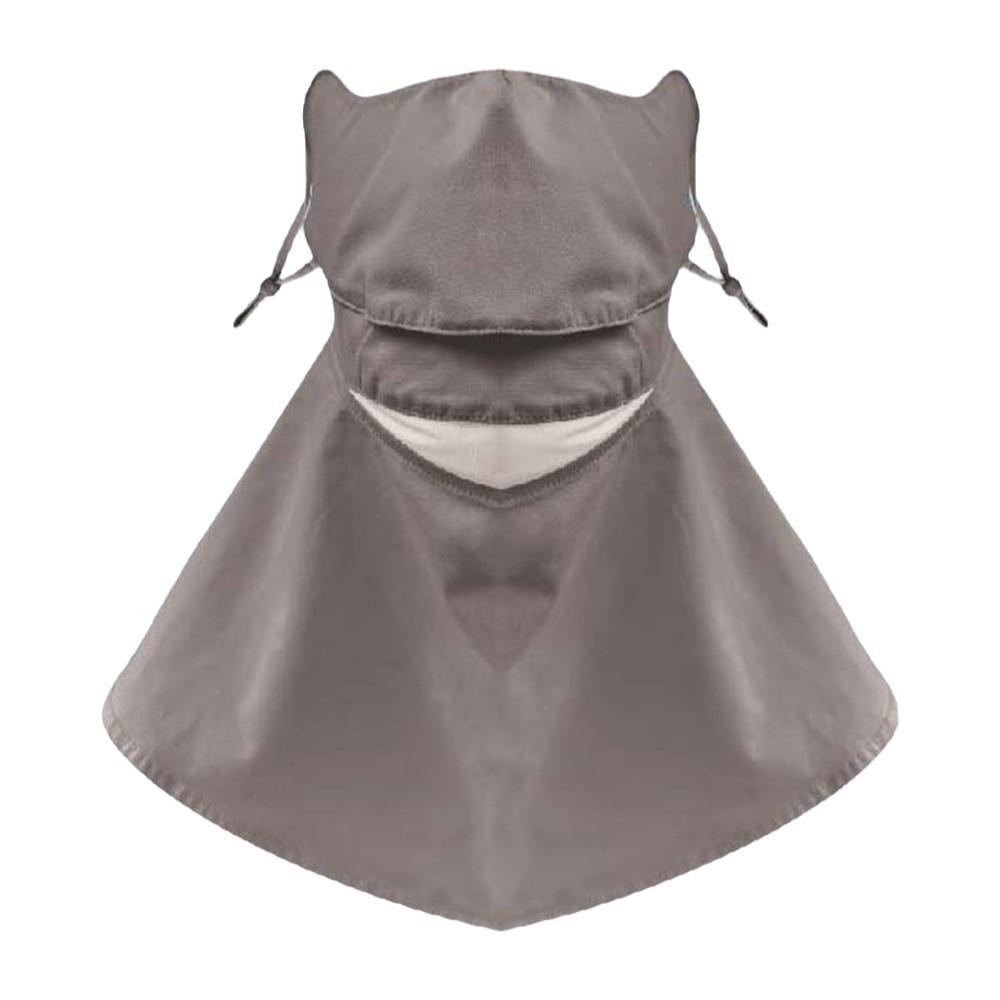 Elastic Face Sun Protection Ice Silk Breathable Sunshade Mask Sunscreen Mask with Shawl  School