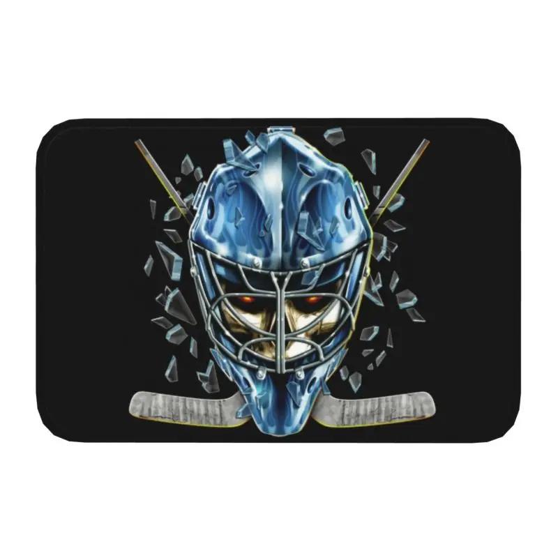 Hockey Door Floor Kitchen Bathroom Mats Anti-Slip Indoor Field Hockey Sticks Doormat Living Room Entrance Rug Carpet Footpad