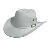 New Western Cowboy Hat One-Word Top Hat Big Eave Hat European And American Fashion Ethnic Style Jazz Hat