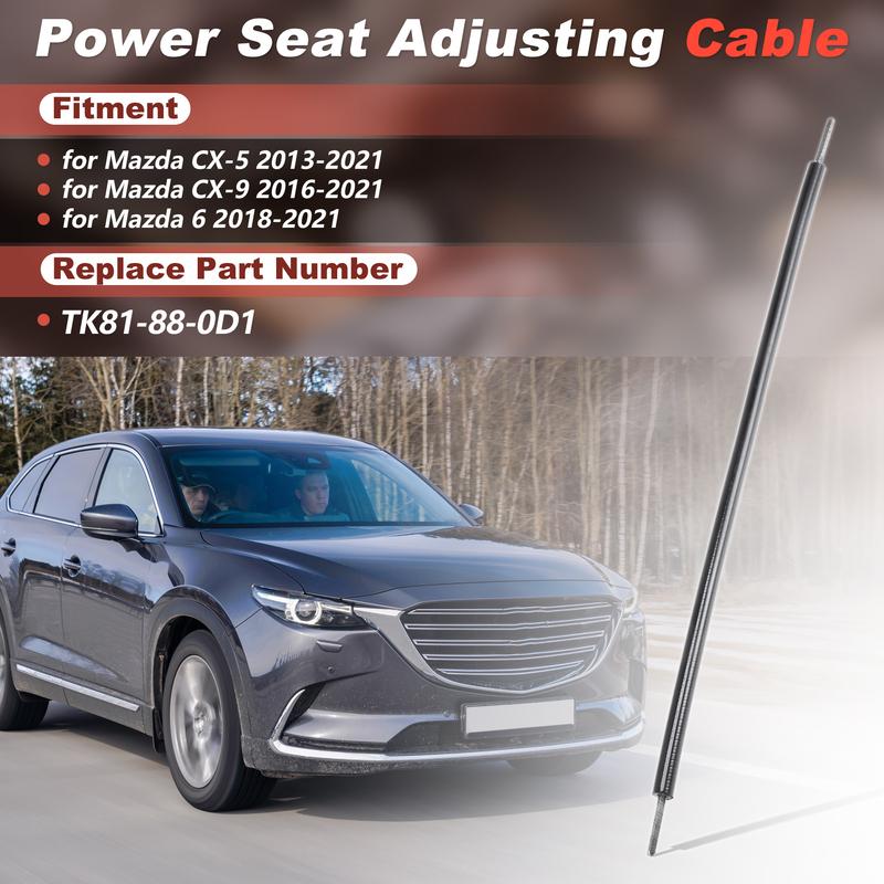 UXCELL TK81-88-0D1 Power Seat Adjusting Cable Assembly for Mazda 6 CX-5 CX-9 2013-2021