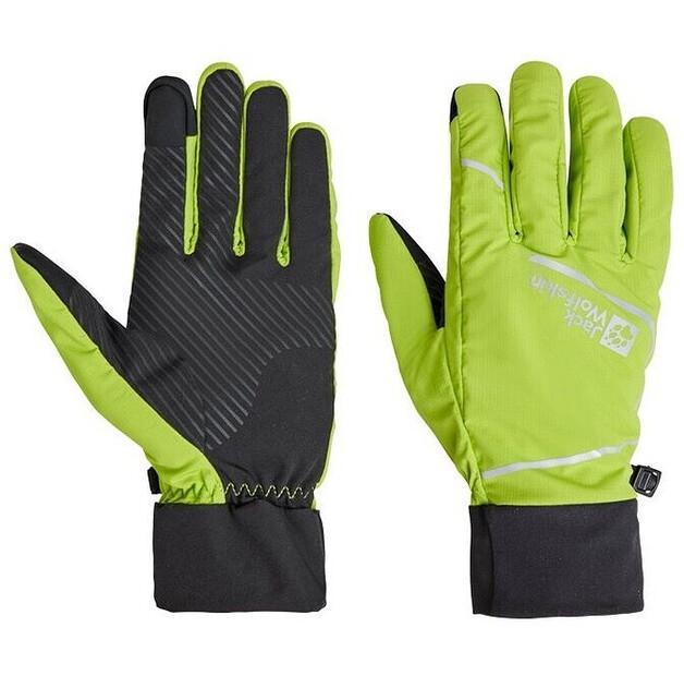 Велоперчатки Jack Wolfskin Morobbia Summer (зеленые) L