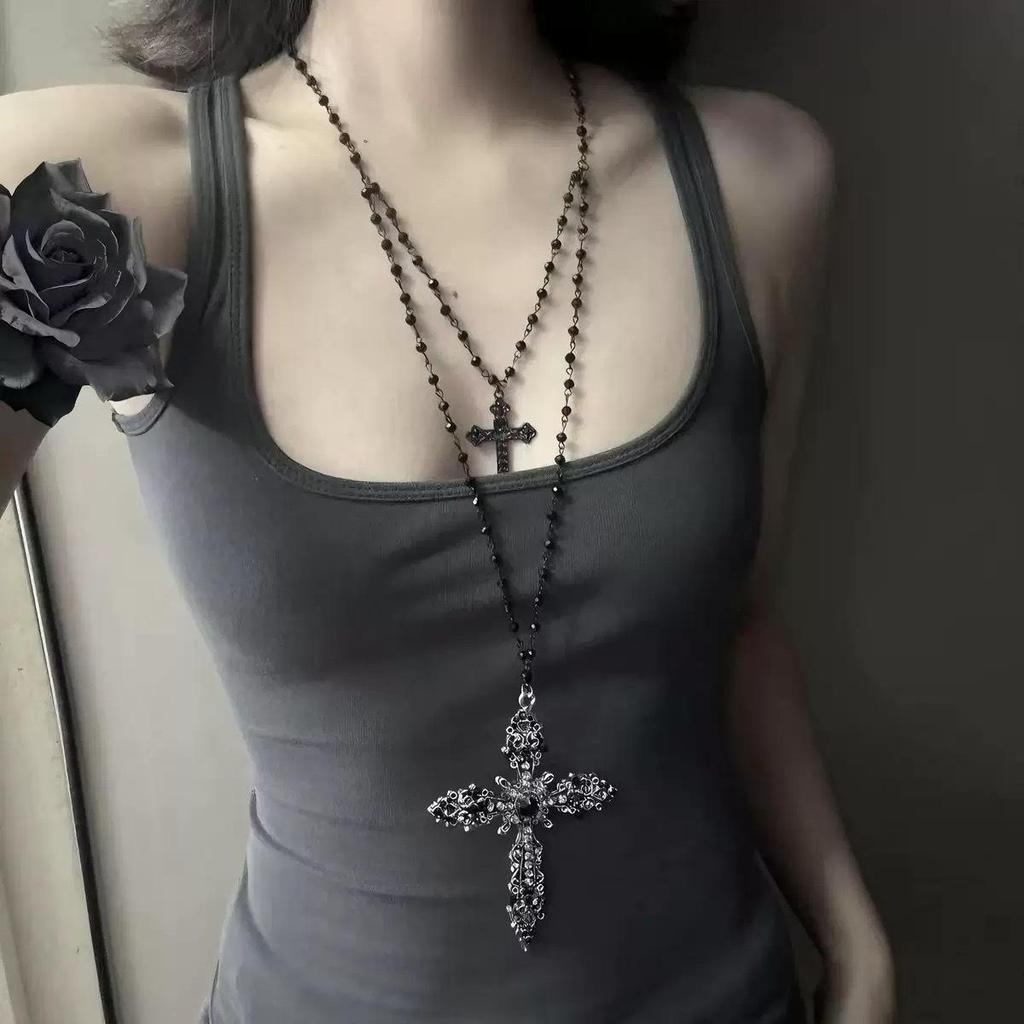 Y2K Starfish Flower Necklace: Cool, Sweet Style for Women’s Fashion