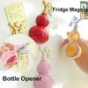 4pcs Magnetic Water Bottle Opener Rust-proof Fridge Magnets Gourd Bottle Opener  Kitchen