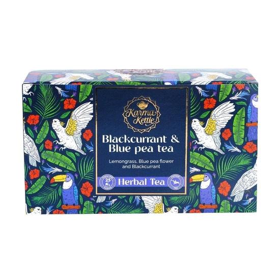 

Чай Karma Kettle Black Currant & Blue Pea, травяной чай, 25 бесплатных пакетиков