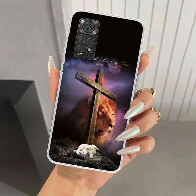 Lion Alpha Male Cub King Phone Case for Xiaomi Redmi Note 15 14 14S 13 12S 12 Pro 11S 11 Plus 11T 11E 10S Soft Funda Print Shell