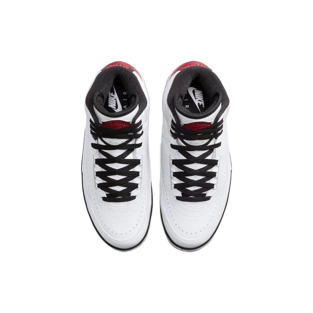 Air Jordan 2 Retro Chicago 2022 Men Sneakers White Varsity-Red Black DX2454-106