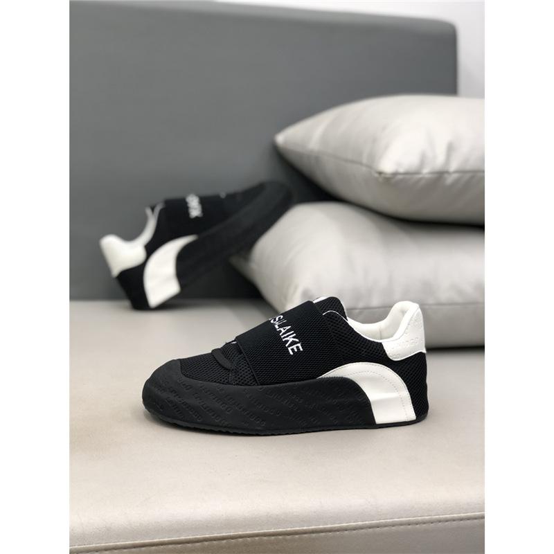 Frühlingsfarben passende atmungsaktive Leder elastisches Seil rutschfeste weiche Sohle Schuhe xs