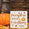 Fall Decor, Fall Kitchen Wooden Sign Decor Desk Sign Pumpkin Spice Wooden Block Sign Rustic Home Shelf Wall Decoration