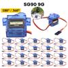 1-20PCS SG90 9G Micro Digital Motor Fixed-Wing for RC Helicopter Aircraft Airplane SG90 9G Servo 450 Fixed-wing Helicopter Model