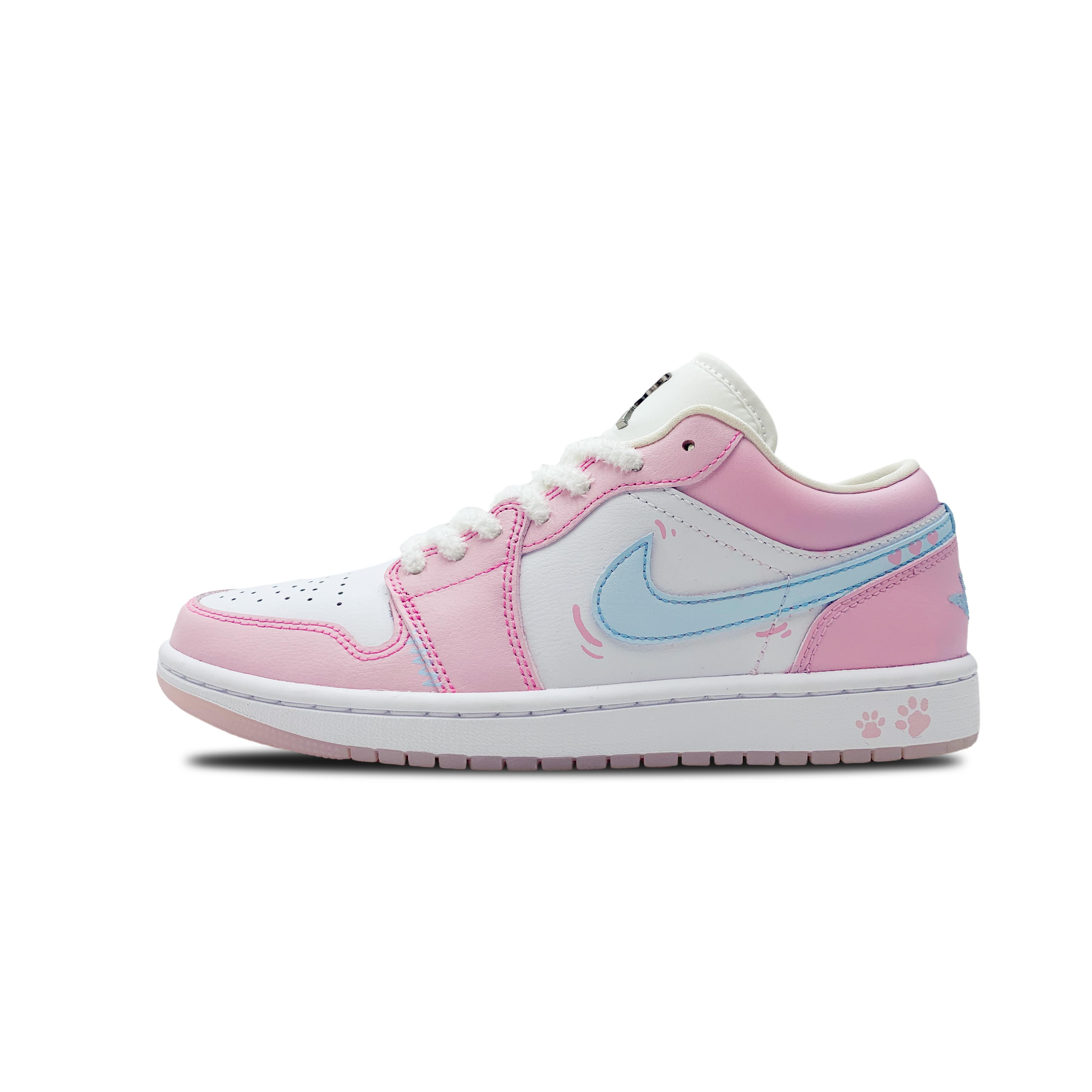 

Jordan Air Jordan 1 Vintage Basketball Shoes Women s Low top Blue HM3706-141(Team188-) 40