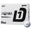 Honma D1 BT2401 Golf Balls White 12 Pack, Durable, High Performance