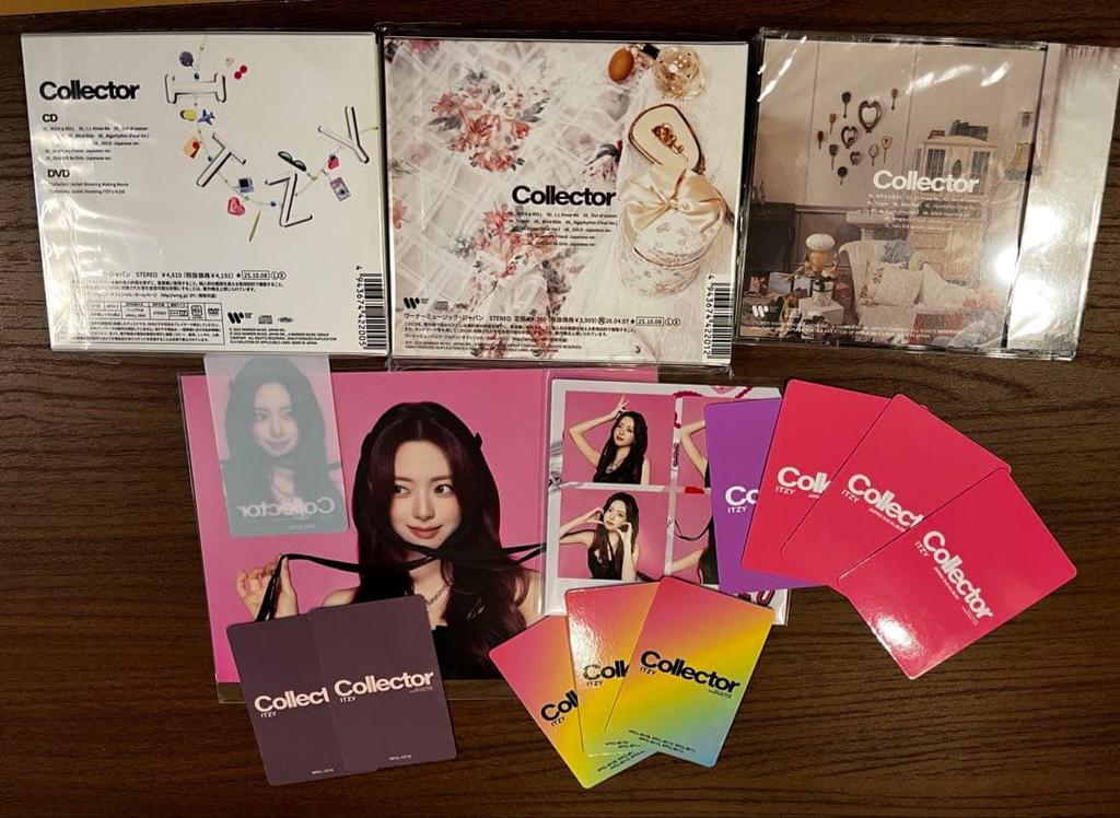 [USED] Price Reduction Available Itzy Collector Album Yuna Trading Card Purchase Bonus