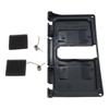 Trunk Lock Cover Part W222 Lock Replacement High Universality Fitment Practical Trunk Cover Single Piece Design