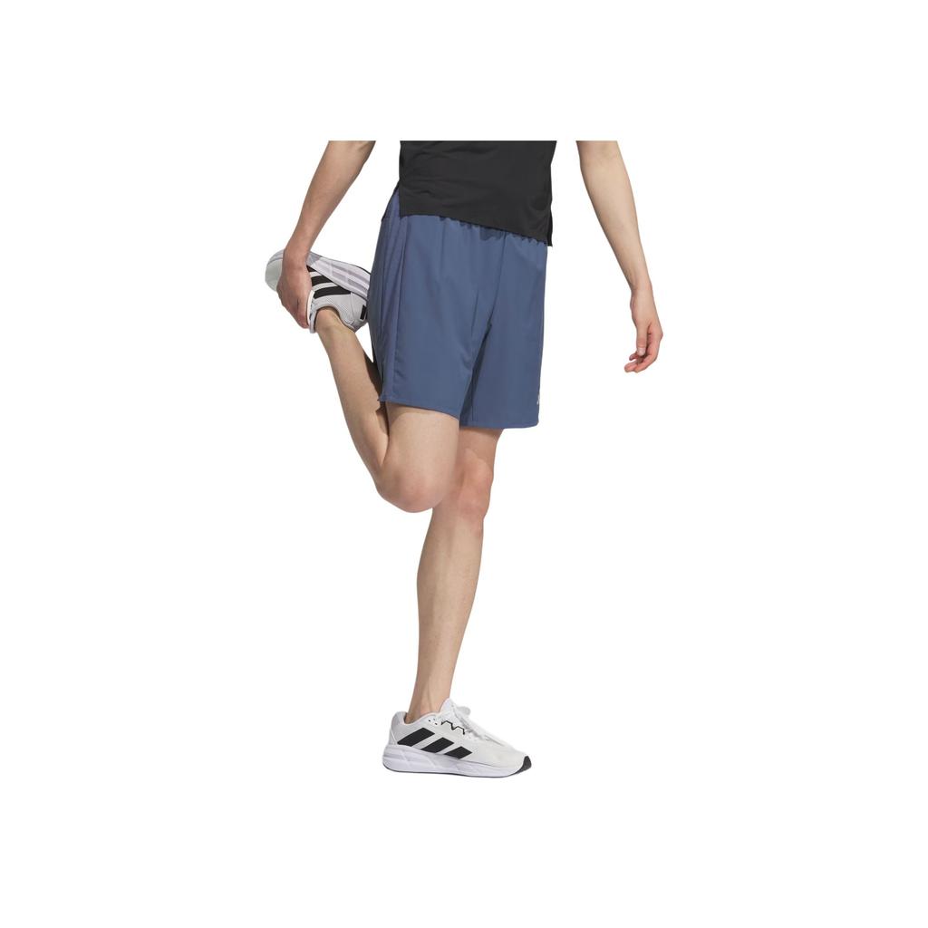 Adidas Ess Short Simple Comfortable Fashion Sports Casual Shorts Men Shorts Soft-Ink-Blue Dark-Silver-Gray JZ2350
