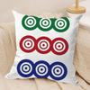 Cute Mahjong Cushion Cover Pillowcase Ultra Soft Skin Friendly Fabric Cloud Like Comfort & Concealed Zipper
