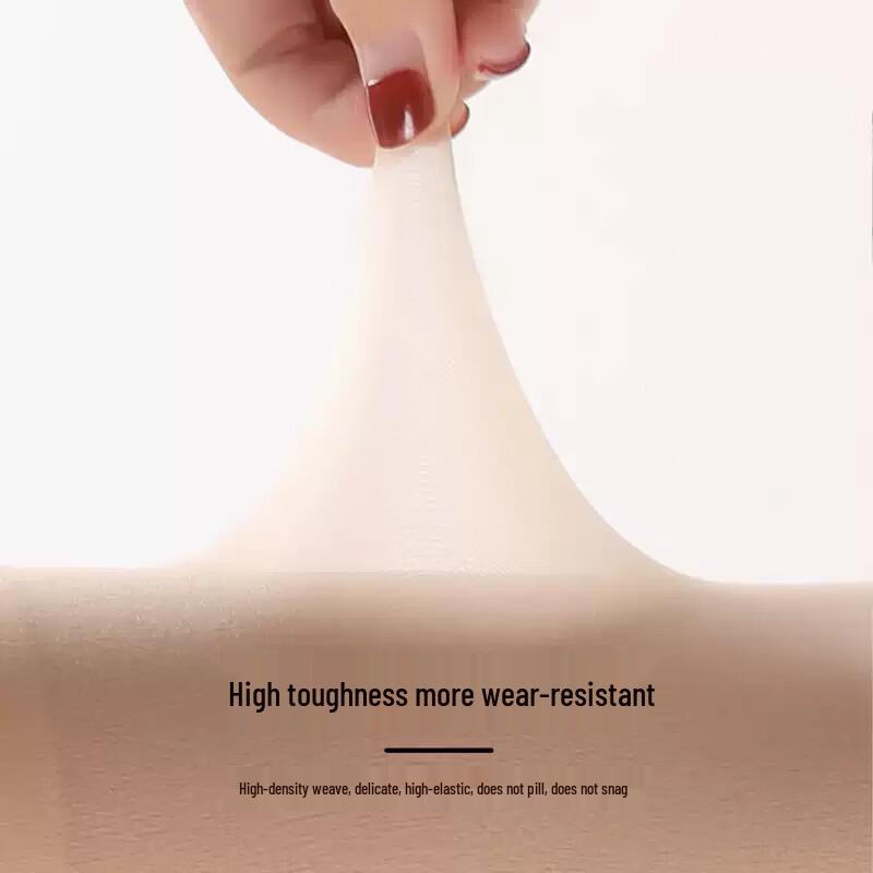 Thermal Fleece-Lined Removable Nude Look Pantyhose