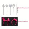 43Pcs 30cm Set Fashionable Doll Clothes Accessories Mini Camisole Skirt Necklace Earrings Crown Hangers Toy and Play Entertaining Safe Kid Friendly