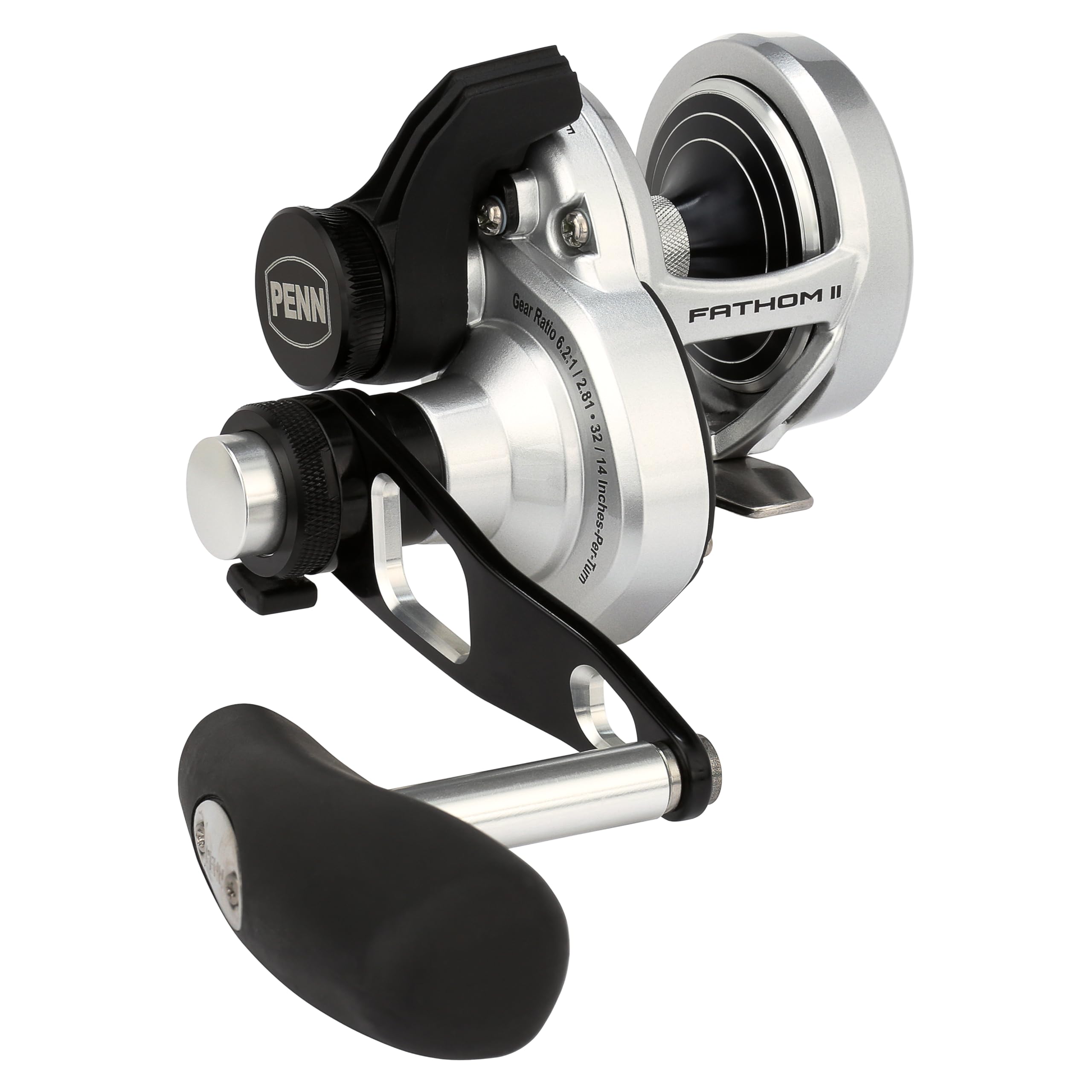 

PENN Fathom II 10XNLD2 Extra Narrow Offshore Durable and 2-Speed Reel, Heavy-Duty