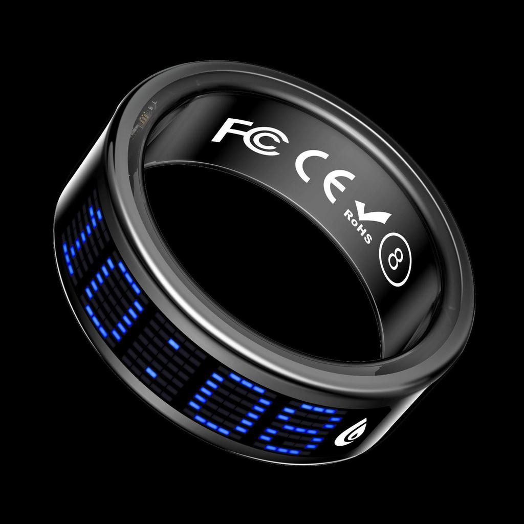Multifunctional Bluetooth Smart Ring: Heart Rate, Blood Oxygen, Sleep Monitoring, Short Videos, Photos