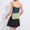 Trendy Minimalist Small Square Bag For Women Stylish Casual Crossbody Handbag In Black Beige Pink Green Blue