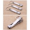Stainless Steel Nail Clippers Fingernail Cutters with Nail File for Men Women