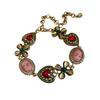 Gioielli Diamante Fiore Amore Collana Retrò Temperamento Catena Clavicola Lusso Leggero Senso Premium Articoli