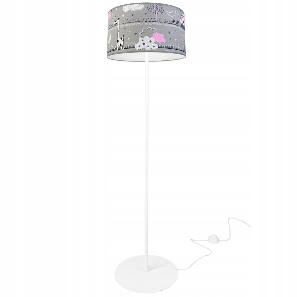 Children'S Loft Floor Lamp, Lampshade, Pattern, Led