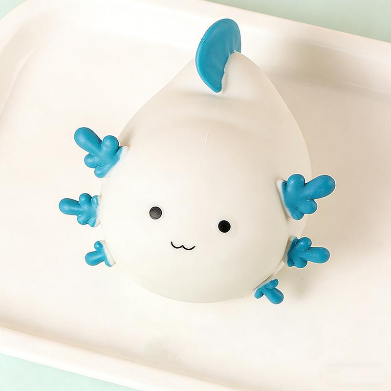 Jucării Squishy Squeeze Fidget Drăguț Axolotl Moale Senzorial Mingi de Stres Ciupit Ventilație Jucării Anti-stres Copii Adolescenți Cadou Mărturii Petrecere