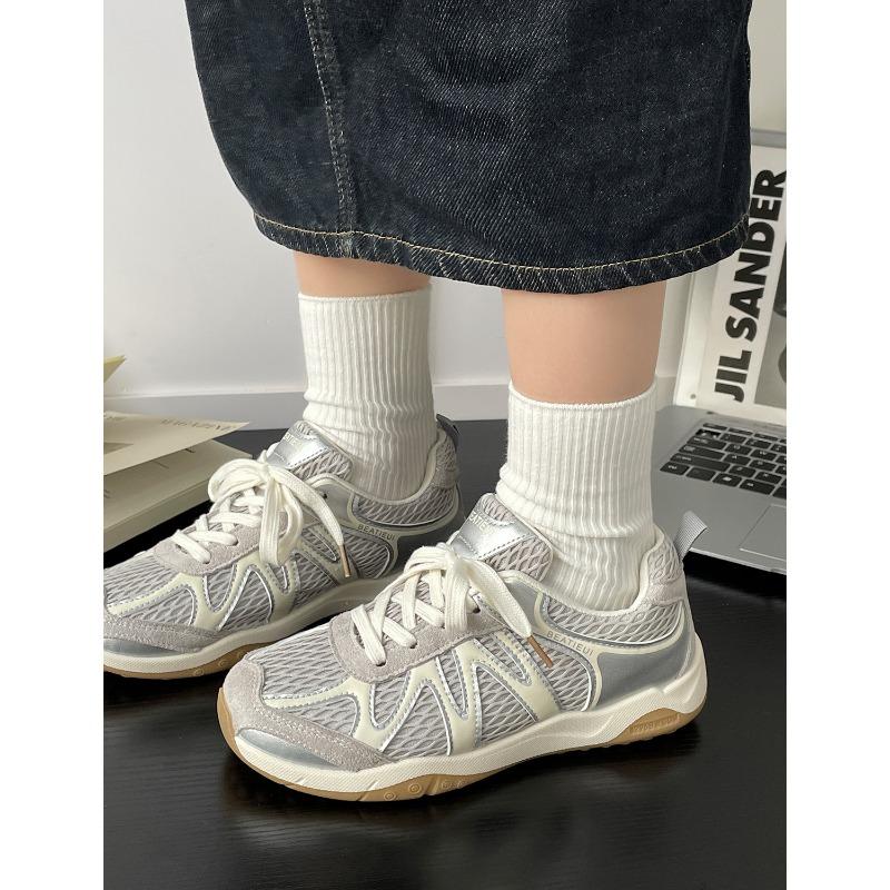 Summer new comfortable and breathable mesh platform sports and leisure shoes 5651