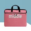 A4 Canvas Document Bag with Zipper - Office, Conference & Student Use