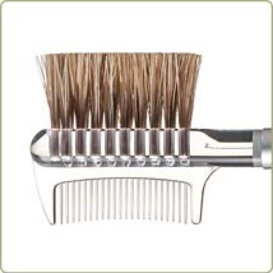 CHIKUHODO Kumano Makeup Brush Chikuhodo Regular Series Brush Comb Horse Red Line (Makeup Brush) & Brush, Design, RR-B2,
