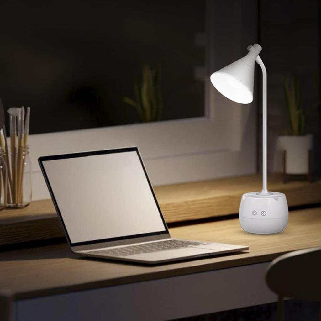 6w Rechargeable LED Table Lamp- 3 Grade Dimming and Night Light (E20002)