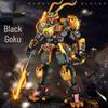 Chinese Mecha Building Blocks: Sun Wukong Black Figurine, Compatible with LEGO