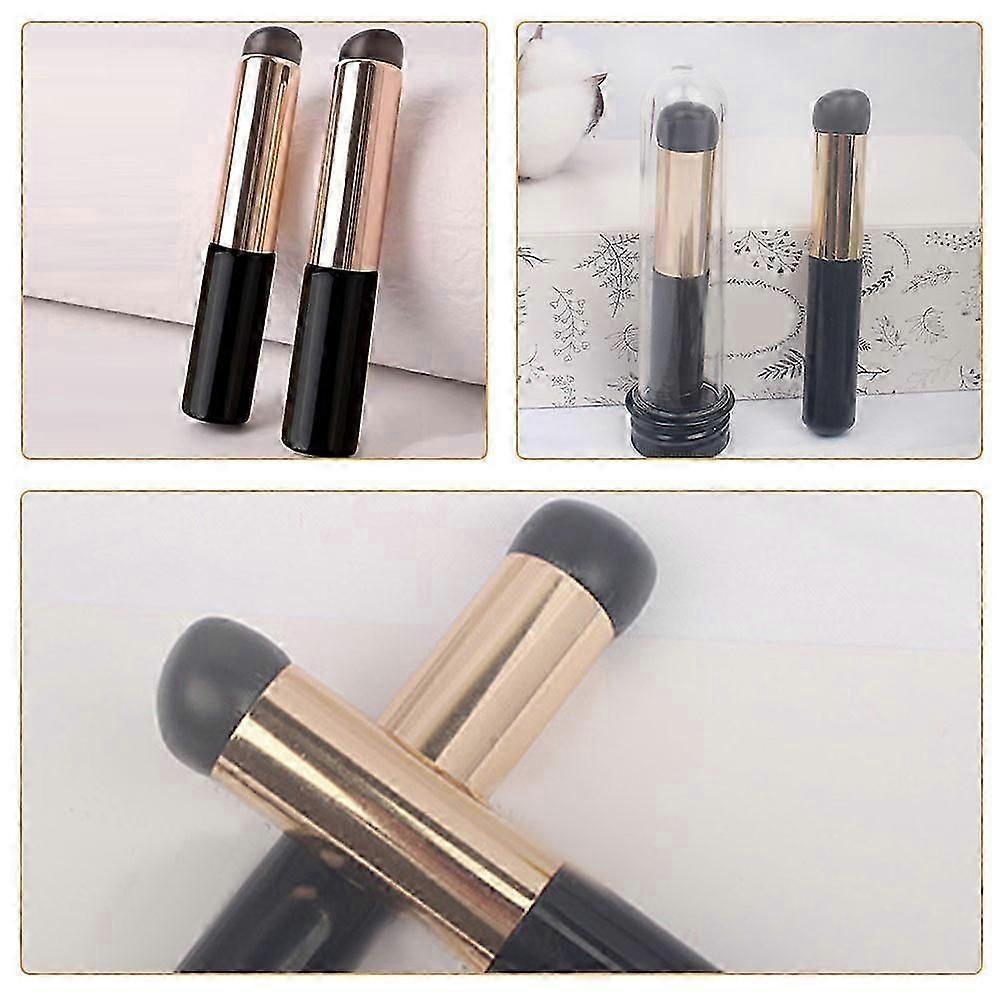 Lip Brush 6Pcs Lipstick Applicators for Makeup Use Silicone Portable Set