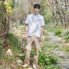 Men's Straight Fit Cargo Chinos HH6291-56G02S