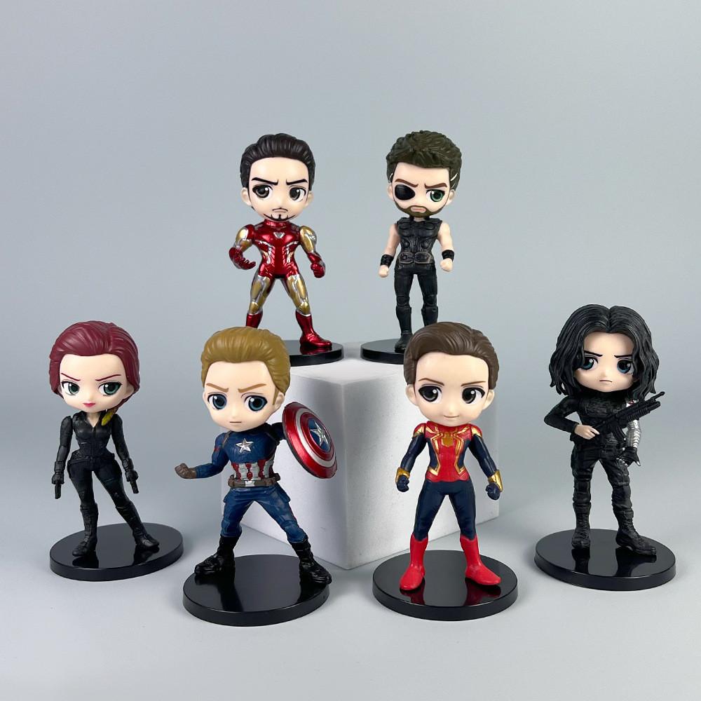Avengers Action Figure Cartoon Model Toy Decoration Doll Gifts Children