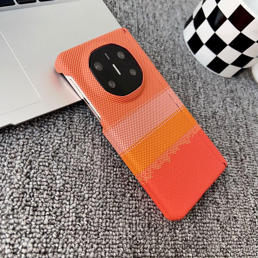 Huawei MateX6 Magnetische Hülle & Samsung Z Fold7 Dual-Scharnierschutz mit PC-Fasertextur