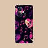Musical Note Staff Mobile Phone Case for OPPO Find X9 X8 X7 X6 X5 X3 X2 Plus S Pro Ultra Lite Colorful Printing Cover Smartphone