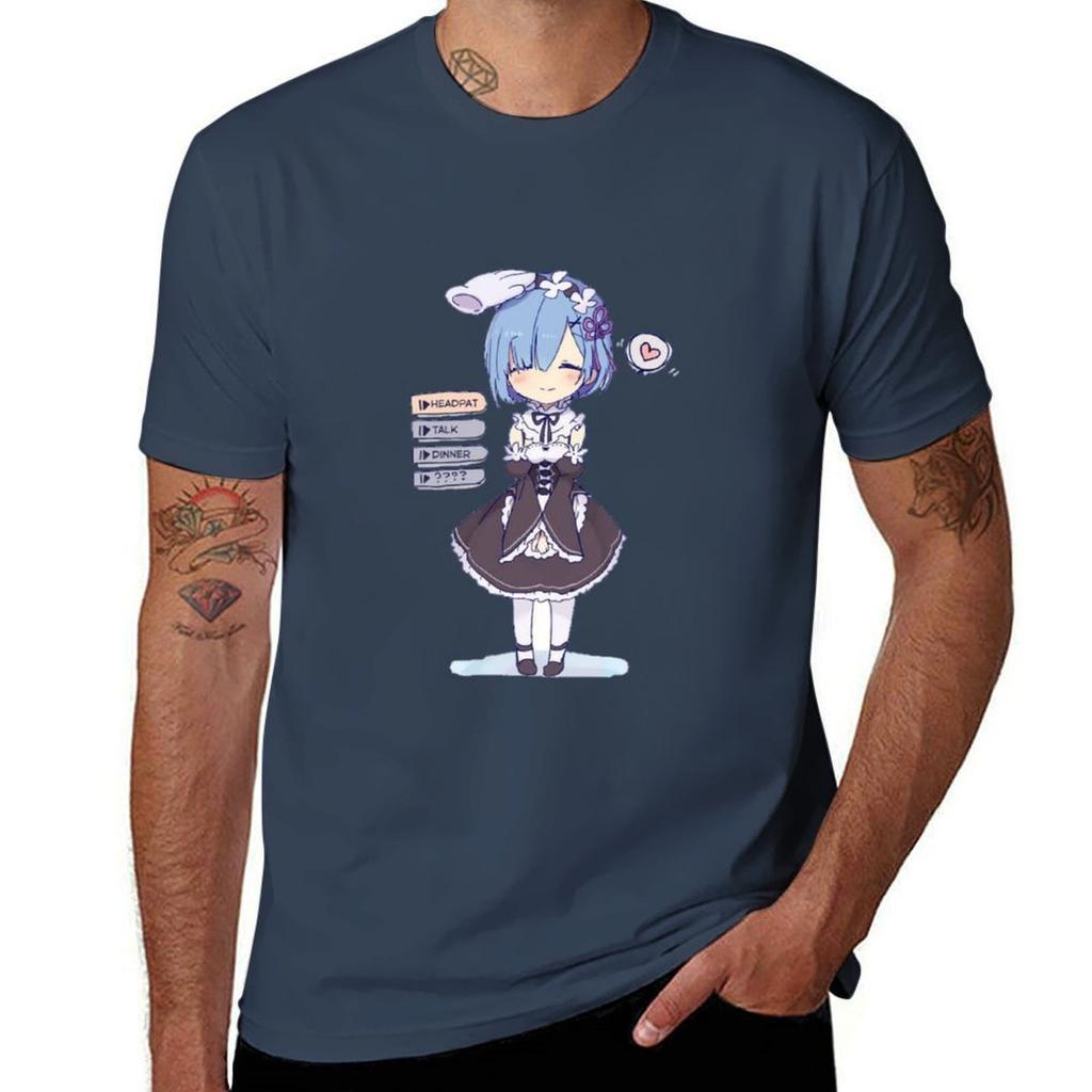 ReZERO Rem TShirt Lightweight Casual Summer TShirt