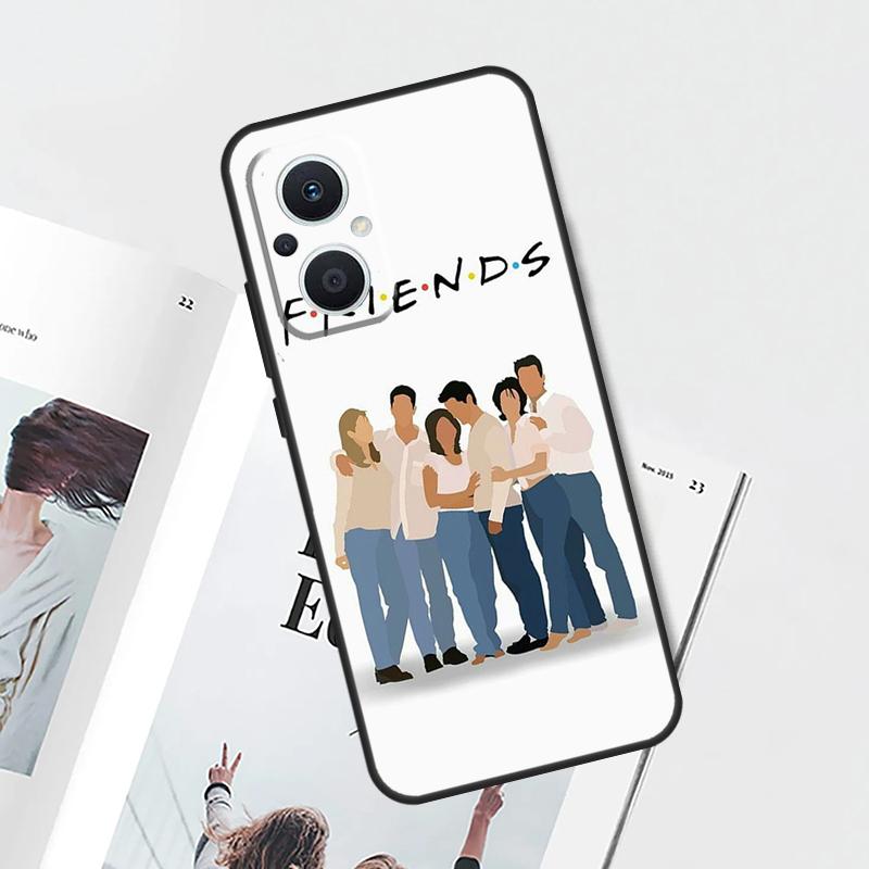 Friends TV Case For OPPO Reno 13F 14F 15F 12 11 F 10 14 15 Pro 7 8 Lite OPPO Find X9 X8 X6 X5 Pro Cover