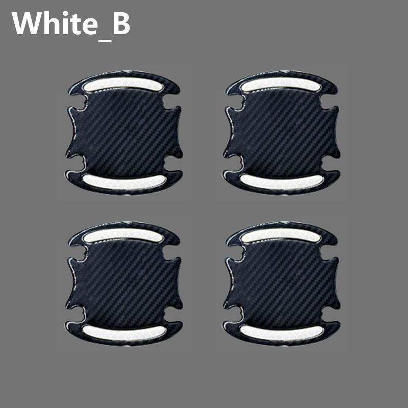 4PCS Car Door Reflective 3D Universal Decal Tape Open Stickers Warning Mark Night Driving Safety Lighting Luminous Decor Auto Door Stickers
