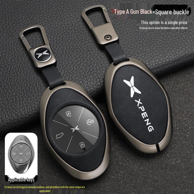 Xiaopeng P7 & G3 Schlüsselhülle: Neues Metallschlüsselgehäuse und Schnalle für 2021-2022 Modelle