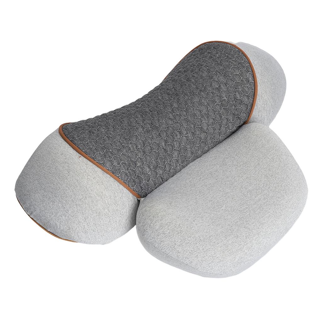 Neck Massager Pillow Memory Foam Relieve Fatigue Improve Sleep Cervical Pillow with Vibration and He