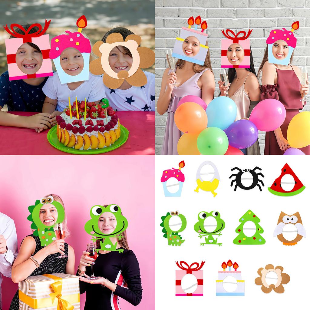 Animal Masks For Kids Cosplay And Party Event Halloween Birthday Christmas Dressingup Mask Headband for Stage Performers