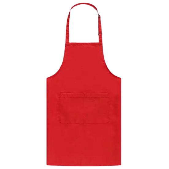 Kochschürze, einfarbig, wasserfeste Polyester-Baumwolle, hängende Halsschürze