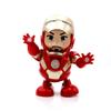 Vibrant Dance Iron Man Action Figure Toy With Led Flashlight And Sound Features