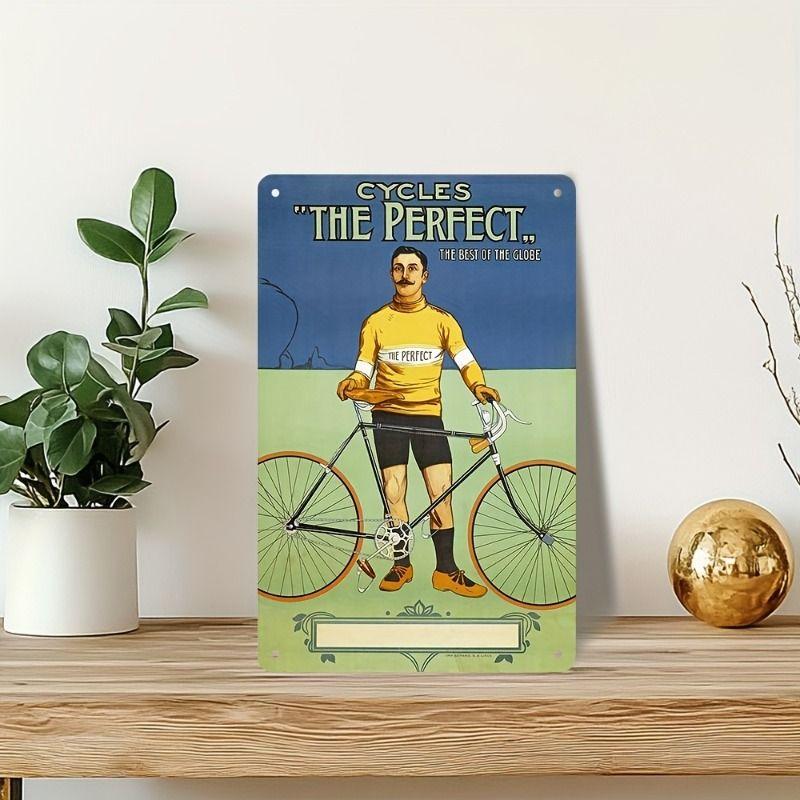 Retro Street Culture Tin Painting for Home Bar Garage