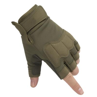 Outdoor-Sportarten Halbfingerhandschuhe Herren Winter Fitness Fahren Militärfans Spezialkräfte Taktische Handschuhe Verschleißfest Rutschfest Freiliegende Finger