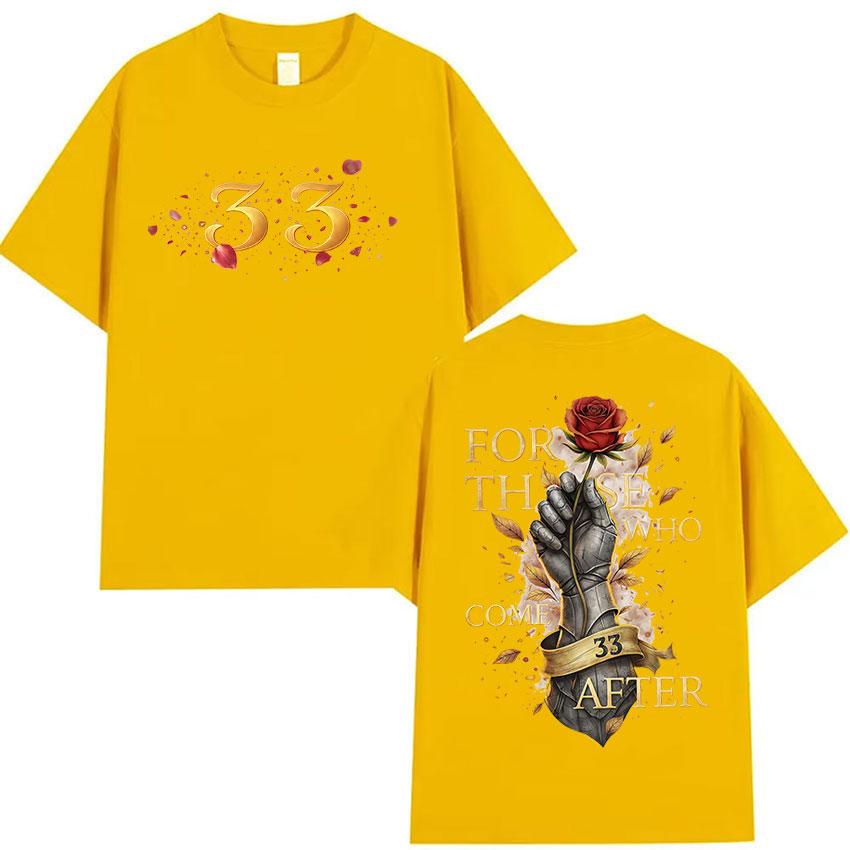 Clair Obscur Expedition 33 Game Gamer Gift TShirts Men Womens Summer Oversized Vintage Tshirt 100 Cotton T Shirt Streetwear
