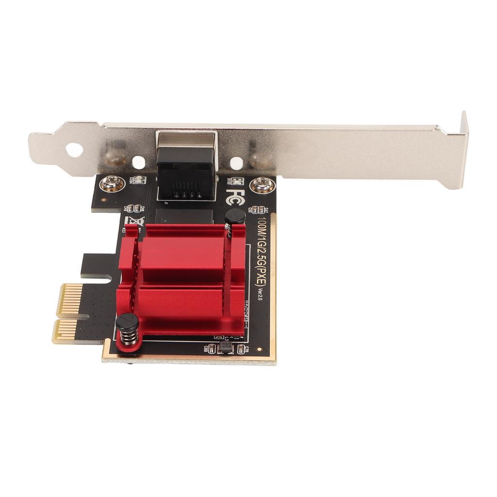 2.5G PCIe Network Adapter 10 100 1000 2500Mbps RJ45 Port RTL8125B Chip PCIe Network Card for Win
